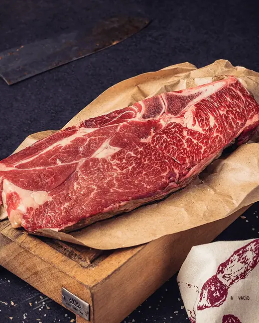Short rib marmorizado em papel de açougue